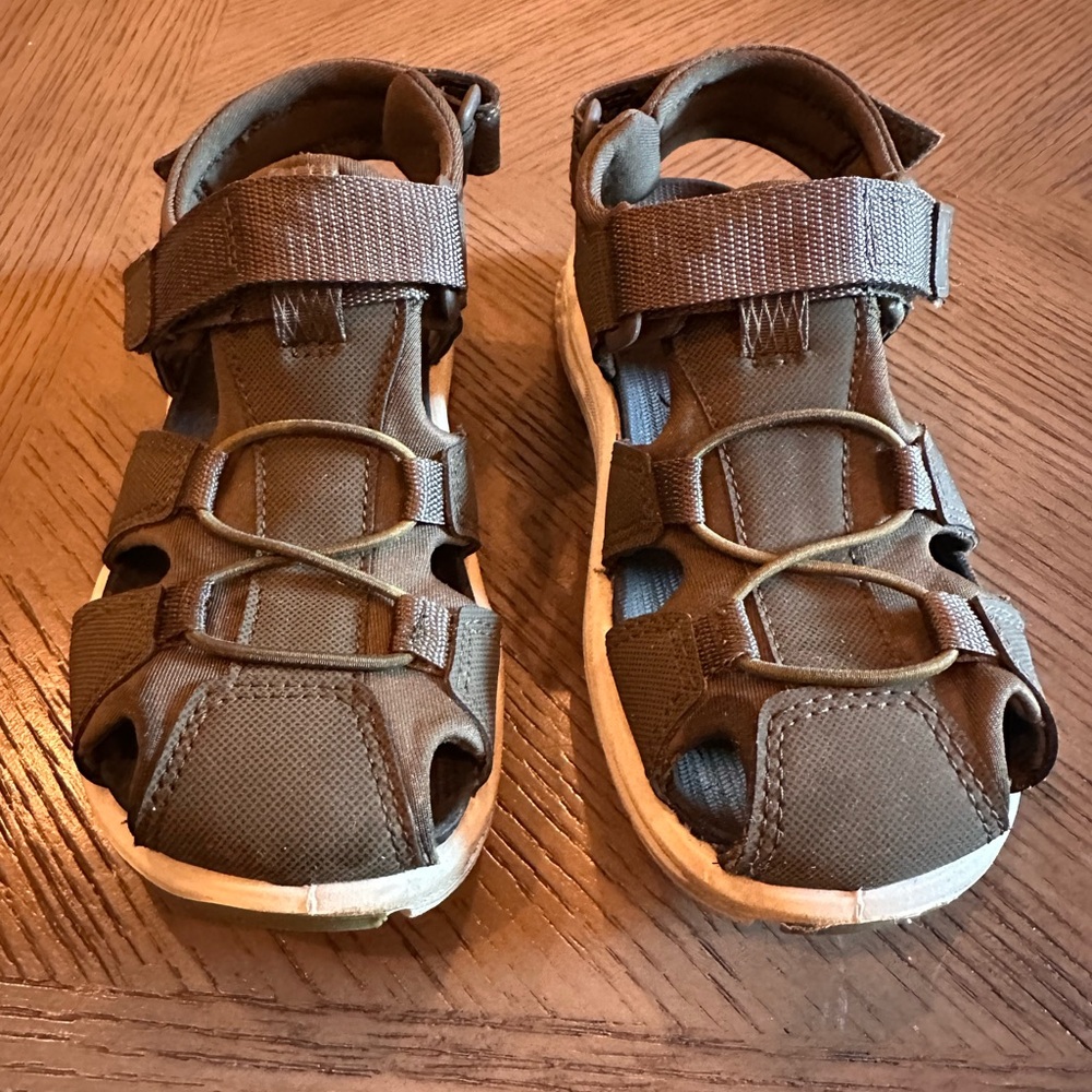 Ecco Kids Bays green Sandals
